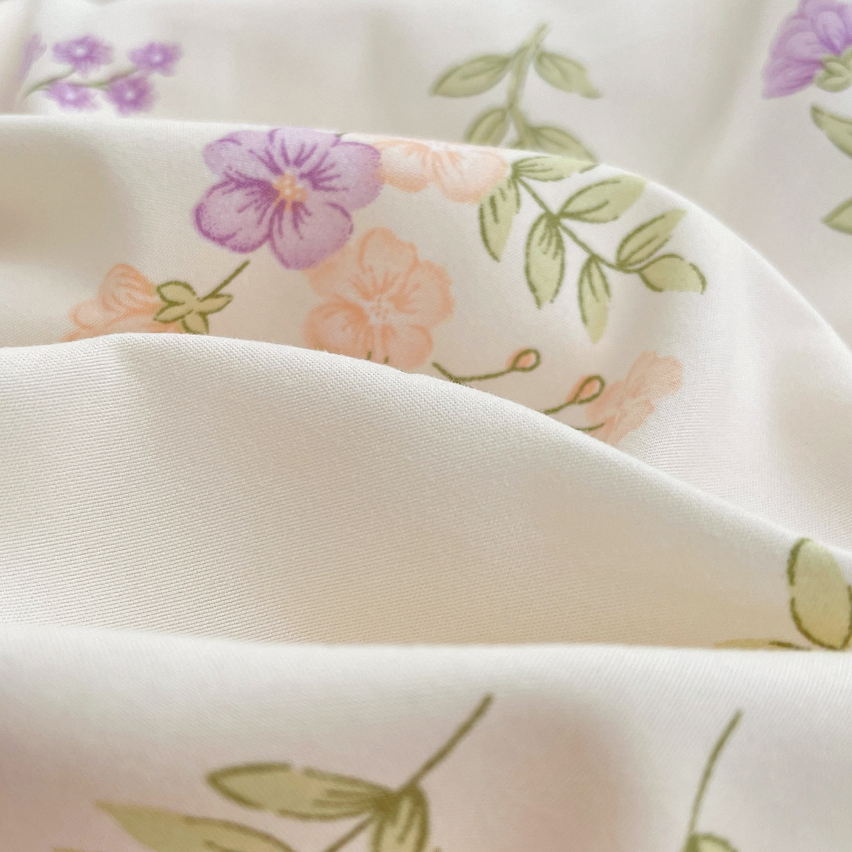 91家纺网 家纺一手货源 找家纺 瑞禾家纺 2026新款古法水洗四件套下载文件包含买家秀 紫雾花町