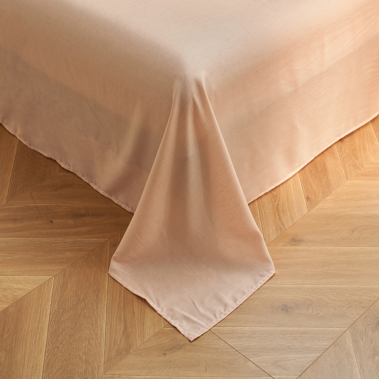 91家纺网 家纺一手货源 找家纺 晨曦家纺 2026新款高端纯棉天丝棉麻莱赛尔夏凉被四件套 粉雾小蔷薇