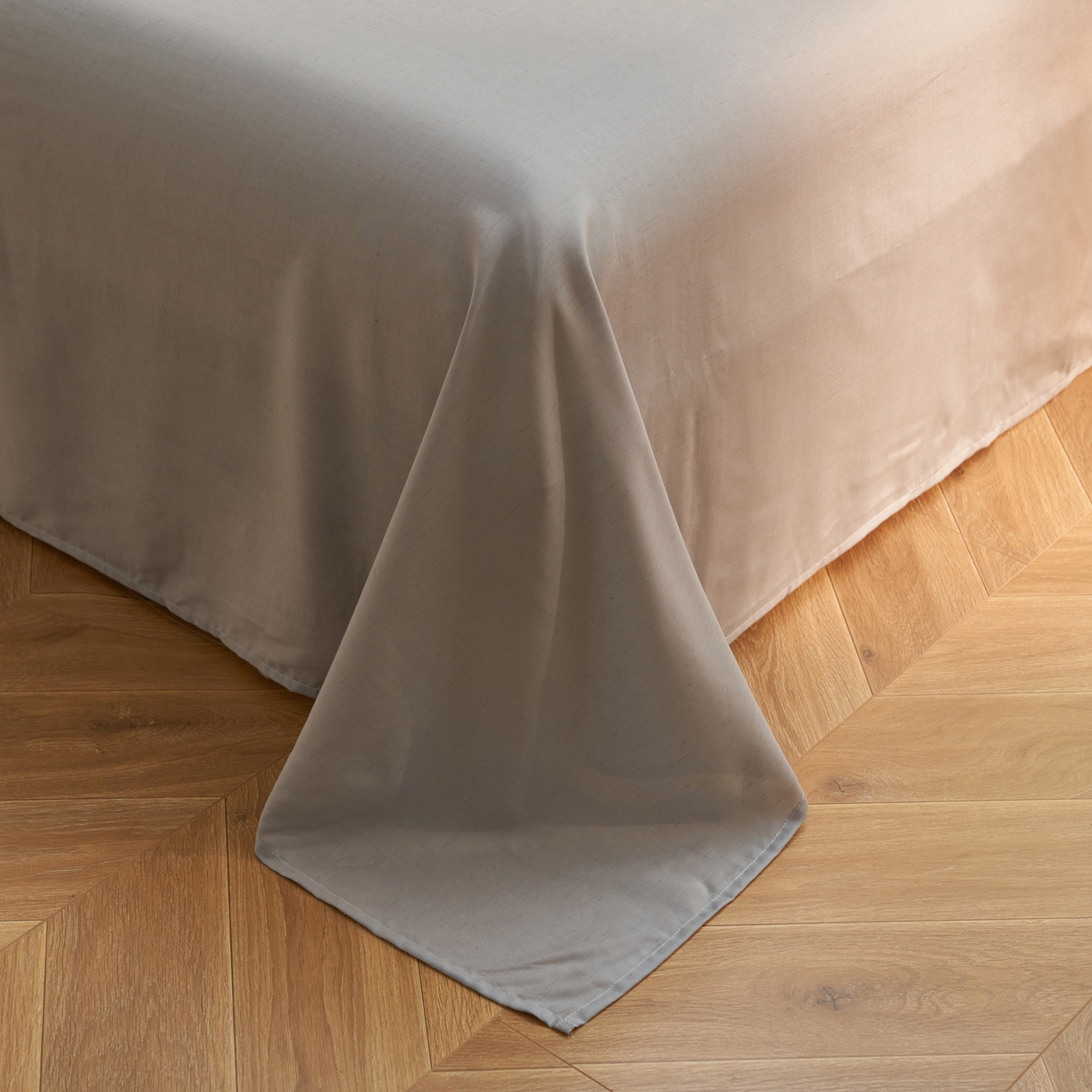 91家纺网 家纺一手货源 找家纺 晨曦家纺 2026新款高端纯棉天丝棉麻莱赛尔夏凉被四件套 海盐奶芙