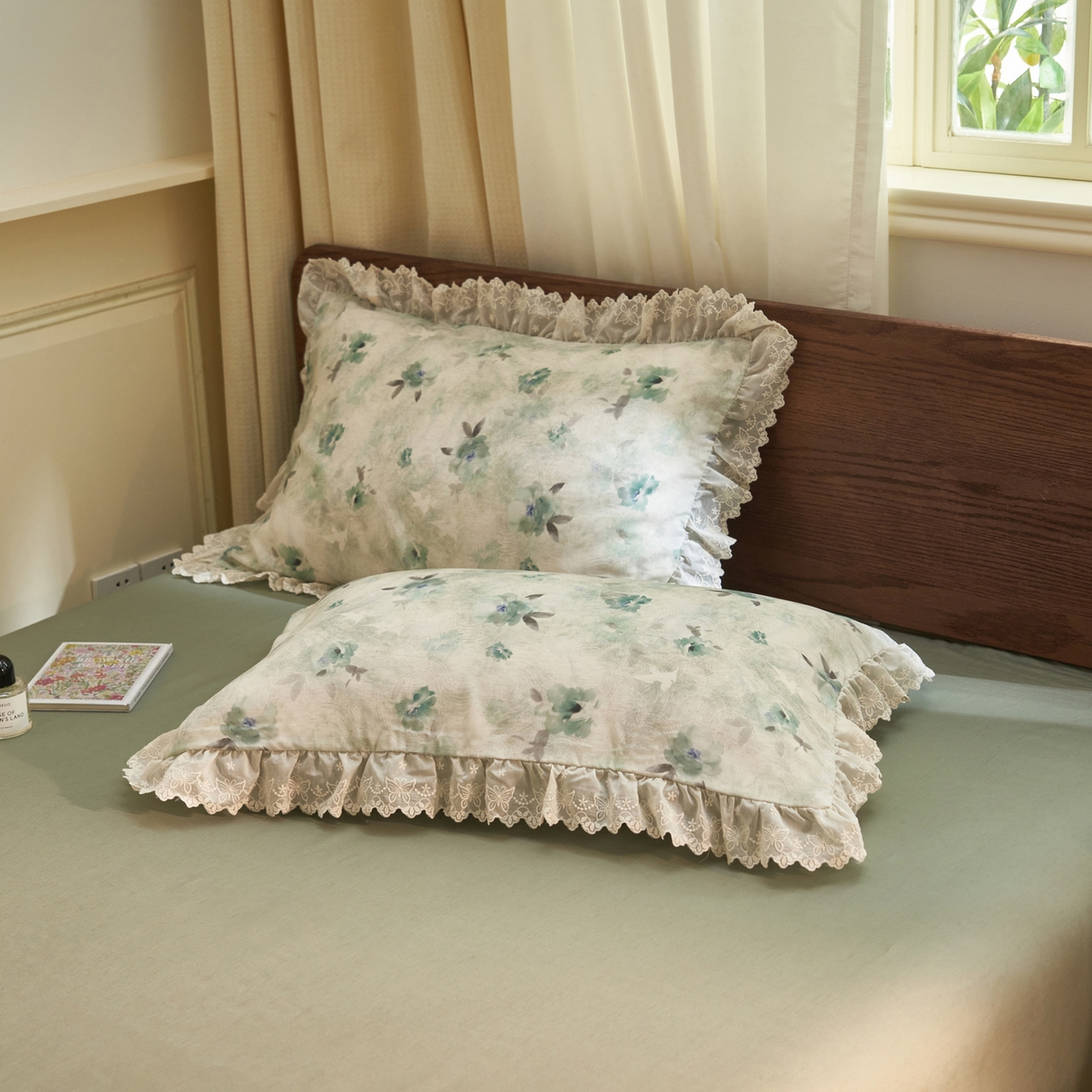 91家纺网 家纺一手货源 找家纺 晨曦家纺 2026新款高端纯棉天丝棉麻莱赛尔夏凉被四件套 塞纳花事