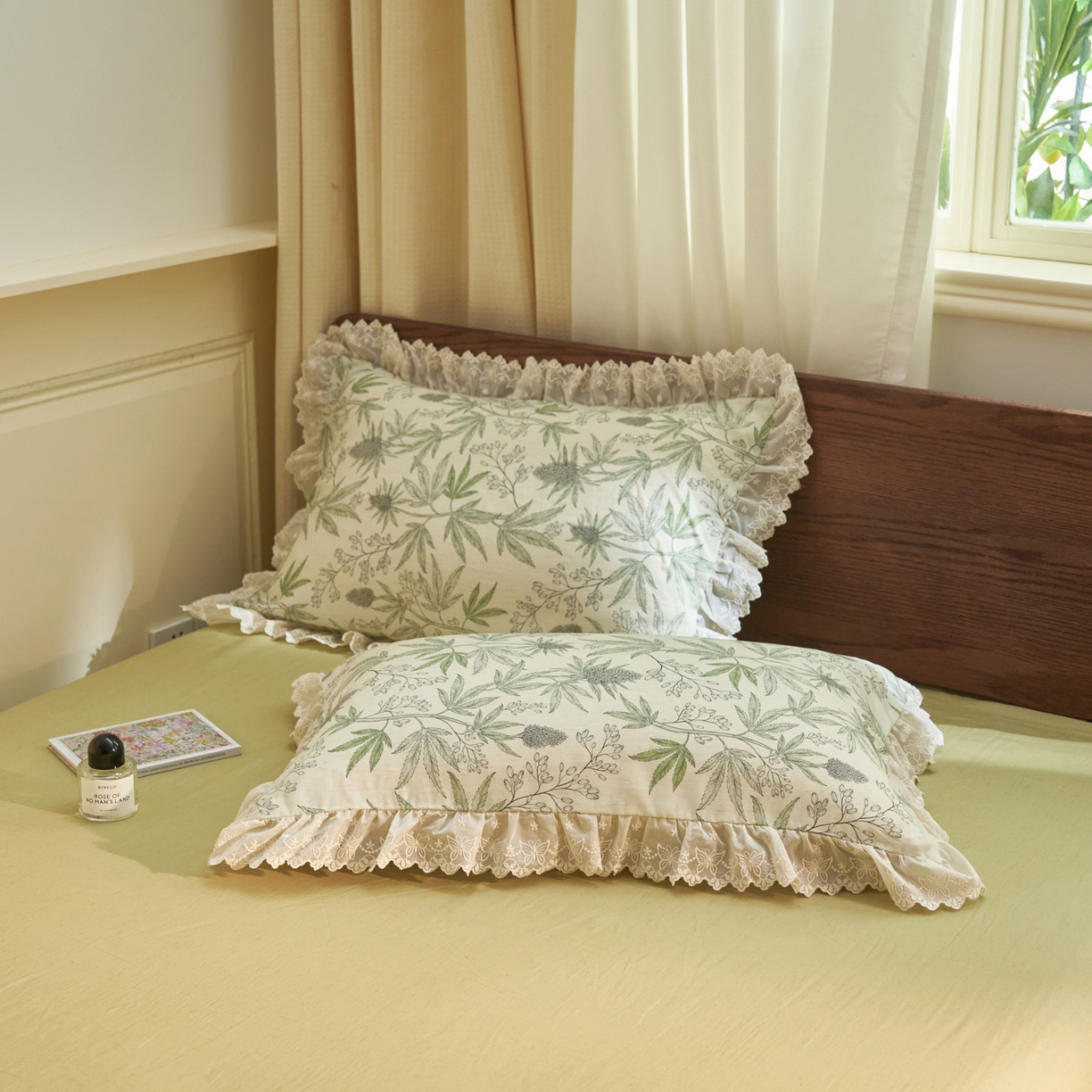 91家纺网 家纺一手货源 找家纺 晨曦家纺 2026新款高端纯棉天丝棉麻莱赛尔夏凉被四件套 香草漫野