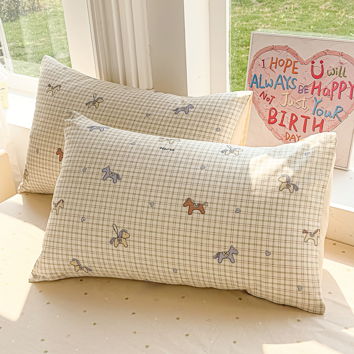 91家纺网 家纺一手货源 找家纺 典冠 2026新款100%里外全棉夏被 夏被四件套 马到成功