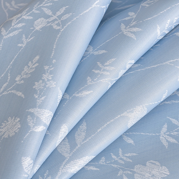 91家纺网 家纺一手货源 找家纺 （总）小牛席业 2026春夏新款PE琉璃叶语提花凉感冰丝席席子-床笠款