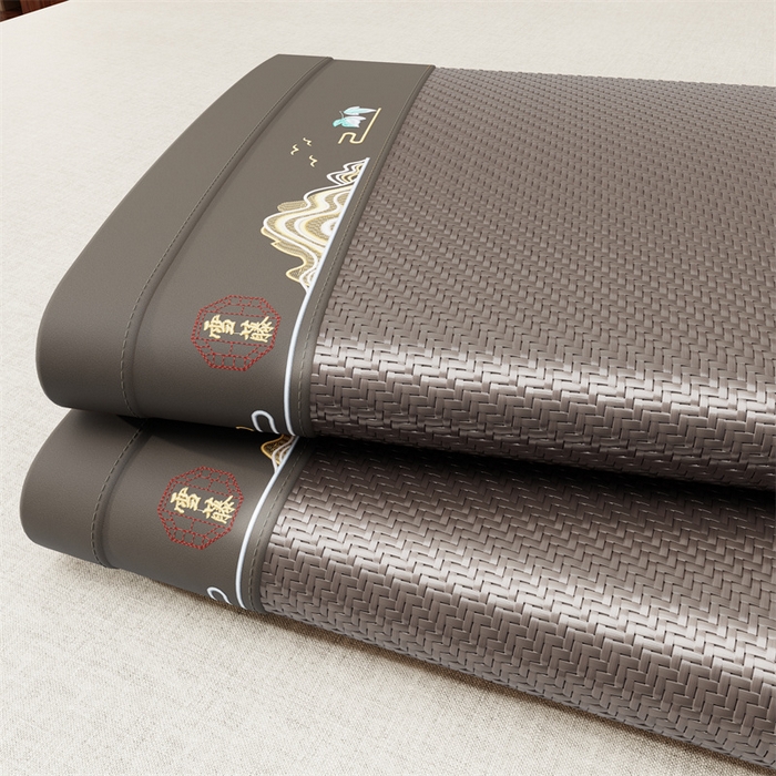 91家纺网 家纺一手货源 找家纺 （总）缦吉 2026新款夏季高端高分子PE雪山藤席凉席款