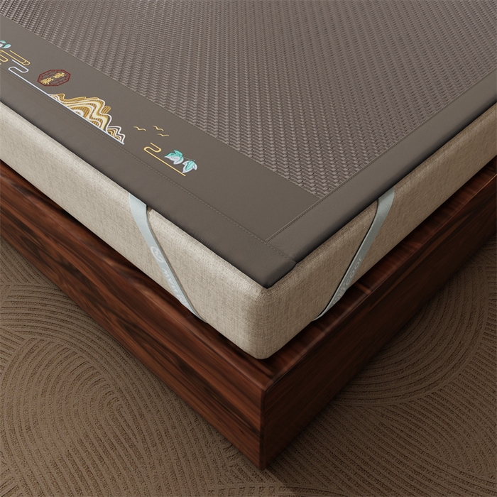 91家纺网 家纺一手货源 找家纺 （总）缦吉 2026新款夏季高端高分子PE雪山藤席凉席款