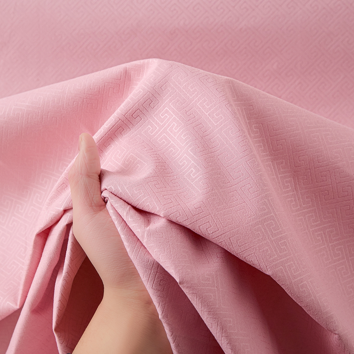 91家纺网 家纺一手货源 找家纺 露梦家纺 2026外贸内销跨境电商亚马逊速卖通磨毛单床单三件套欧美尺寸多多跨境平台TEMU 方格-粉色