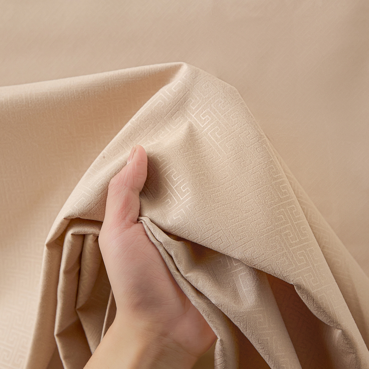 91家纺网 家纺一手货源 找家纺 露梦家纺 2026外贸内销跨境电商亚马逊速卖通磨毛单床单三件套欧美尺寸多多跨境平台TEMU 方格-卡其