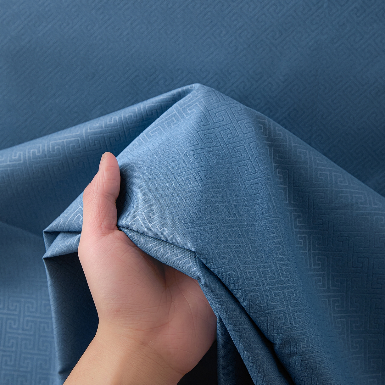 91家纺网 家纺一手货源 找家纺 露梦家纺 2026外贸内销跨境电商亚马逊速卖通磨毛单床单三件套欧美尺寸多多跨境平台TEMU 方格-蓝色