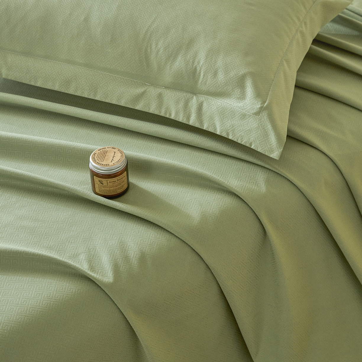 91家纺网 家纺一手货源 找家纺 露梦家纺 2026外贸内销跨境电商亚马逊速卖通磨毛单床单三件套欧美尺寸多多跨境平台TEMU 方格-抹茶