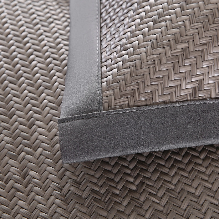 91家纺网 家纺一手货源 找家纺 小牛席业 2026新款霸王藤夏凉枕【轻奢竹韵】枕套+枕芯 轻奢竹韵灰色