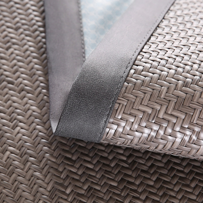 91家纺网 家纺一手货源 找家纺 小牛席业 2026新款霸王藤夏凉枕【轻奢竹韵】枕套+枕芯 轻奢竹韵灰色