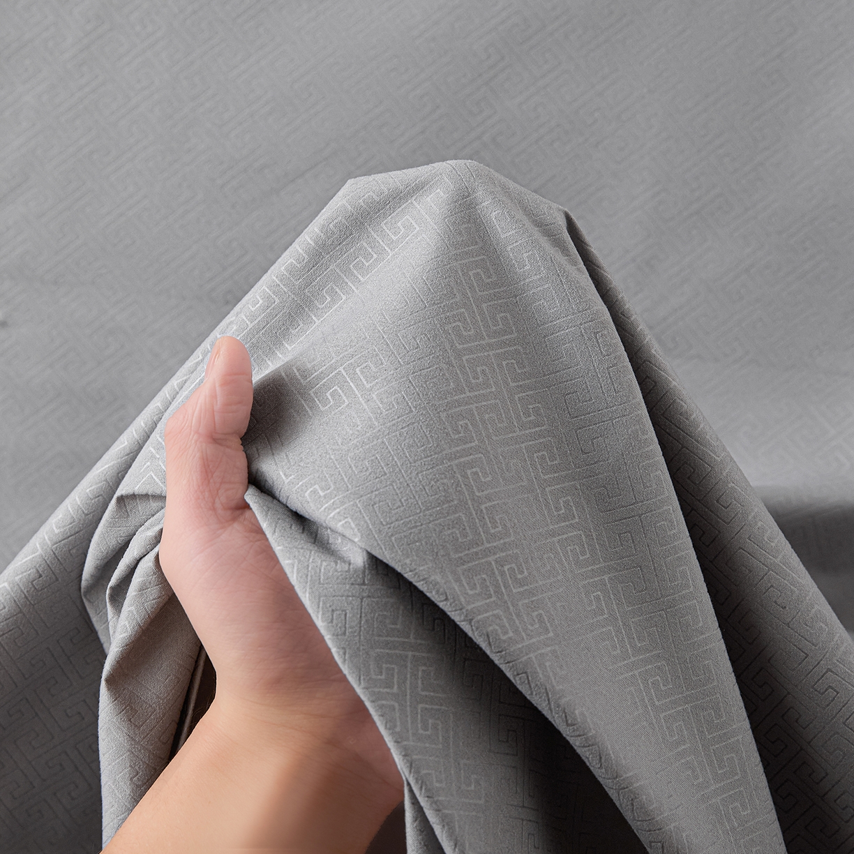 91家纺网 家纺一手货源 找家纺 露梦家纺 2026外贸内销跨境电商亚马逊速卖通磨毛单床单三件套欧美尺寸多多跨境平台TEMU 方格-浅灰