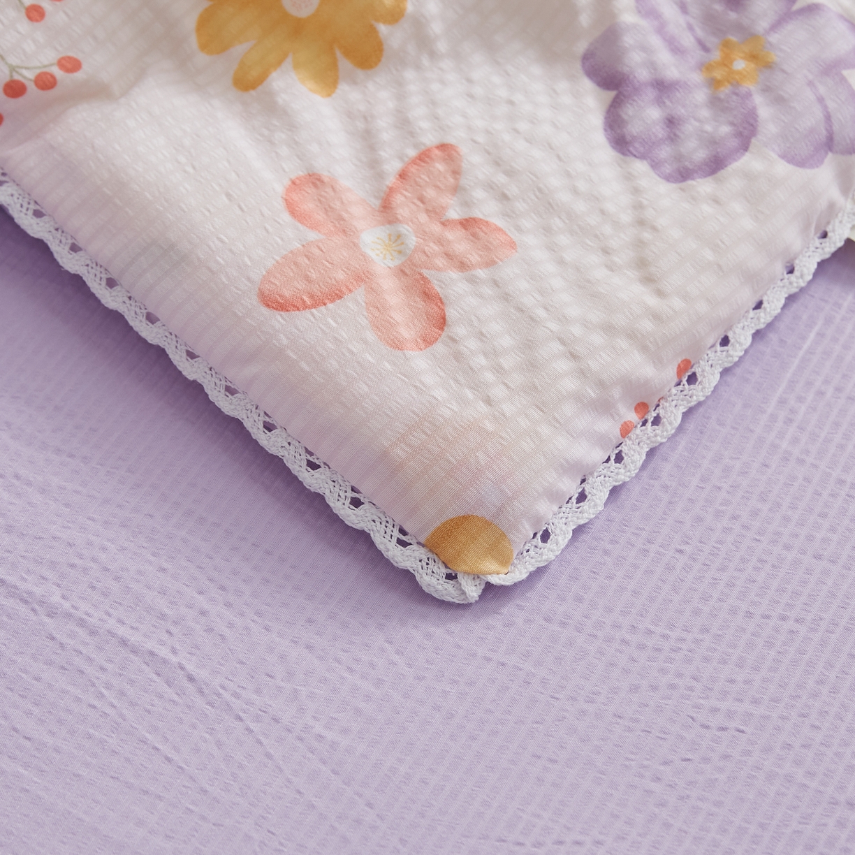 91家纺网 家纺一手货源 找家纺 （总）帕芬鸟家纺 2026春夏新款双层皱皱纱水洗棉大豆夏被夏凉被空调被