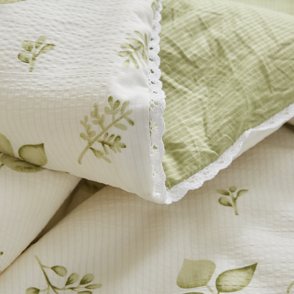 91家纺网 家纺一手货源 找家纺 帕芬鸟家纺 2026春夏新款双层皱皱纱水洗棉大豆夏被夏凉被空调被 晚安熊