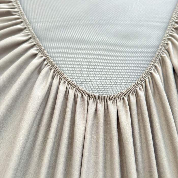 91家纺网 家纺一手货源 找家纺 （总）义博家纺 2026新款碳光冰丝席5D印花床笠款