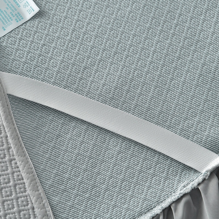 91家纺网 家纺一手货源 找家纺 （总）诺梵家纺 2026新款 pe 乙纶立体提花凉豆豆席凉席床裙款【控价1.5米119 ；1.8米129；2.0米139】