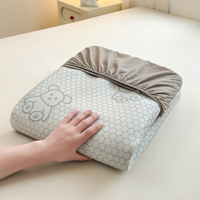 91家纺网 家纺一手货源 找家纺 （总）义博家纺 2026新款碳光冰丝席5D印花床笠款