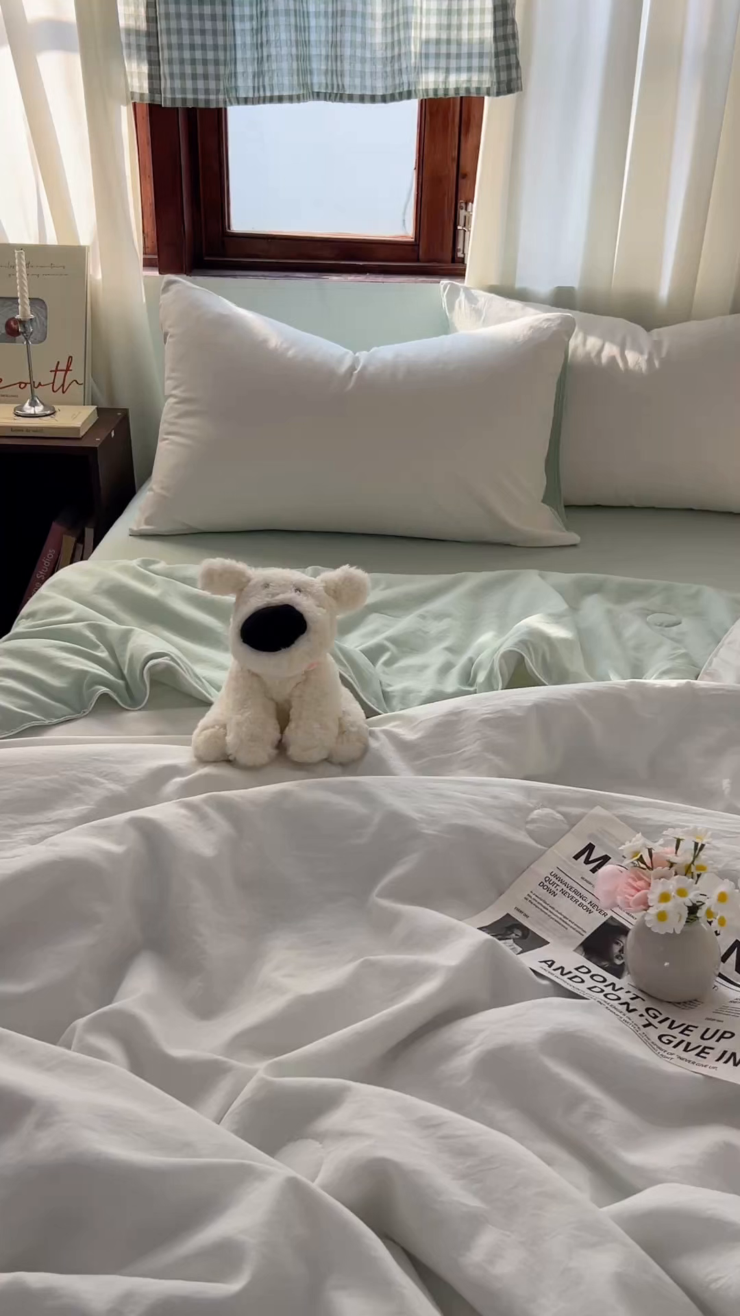 91家纺网 家纺一手货源 找家纺 冕悠家纺 2026春夏新款A类高克重超级无敌柔软水洗棉拼色夏被空调被夏凉被四件套 春芜绿+奶白-夏凉被