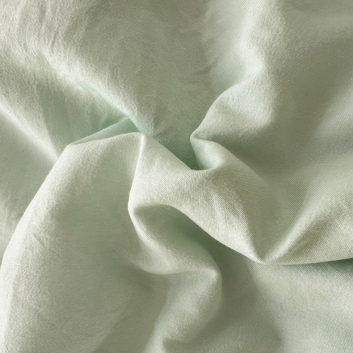 91家纺网 家纺一手货源 找家纺 冕悠家纺 2026春夏新款A类高克重超级无敌柔软水洗棉拼色夏被空调被夏凉被四件套 春芜绿-夏凉被