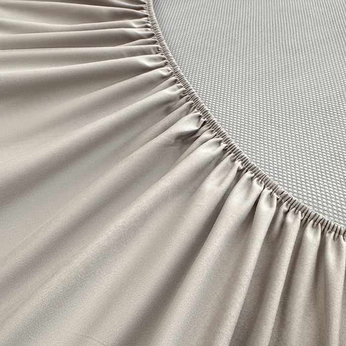 91家纺网 家纺一手货源 找家纺 义博家纺 2026新款碳光冰丝席5D印花床笠款 淘气狗