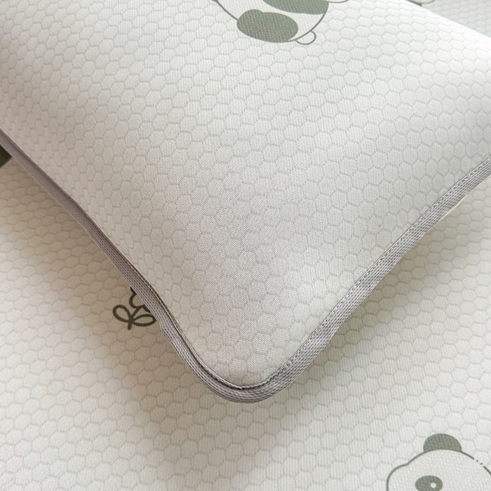 91家纺网 家纺一手货源 找家纺 义博家纺 2026新款碳光冰丝席5D印花床笠款 小熊猫