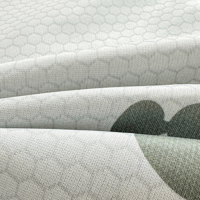 91家纺网 家纺一手货源 找家纺 义博家纺 2026新款碳光冰丝席5D印花床笠款 小熊猫