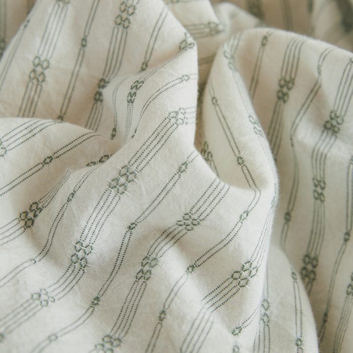 91家纺网 家纺一手货源 找家纺 鸣升家纺 2026新款全棉纯棉麦香提花系列大豆夏被夏凉被空调被 麦香提花简约绿