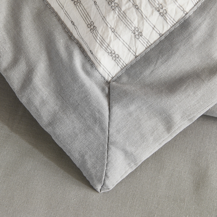 91家纺网 家纺一手货源 找家纺 鸣升家纺 2026新款全棉纯棉麦香提花系列大豆夏被夏凉被空调被 麦香提花简约灰
