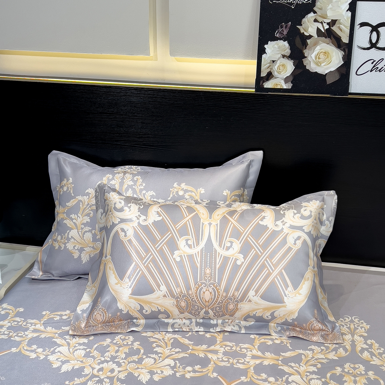 91家纺网 家纺一手货源 找家纺 （总）梵克保罗 2026春夏新款凉感冰丝凉席床单款凉席三件套