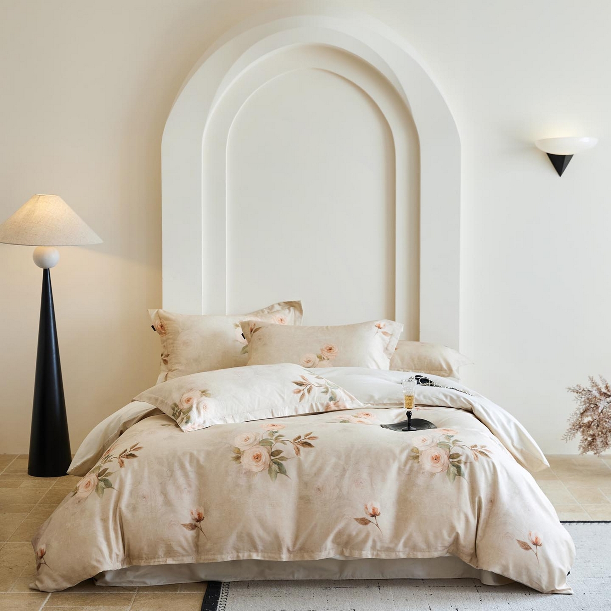 91家纺网 家纺一手货源 找家纺 （总）帅露家纺 2026新款全棉60支长绒棉数码印花四件套