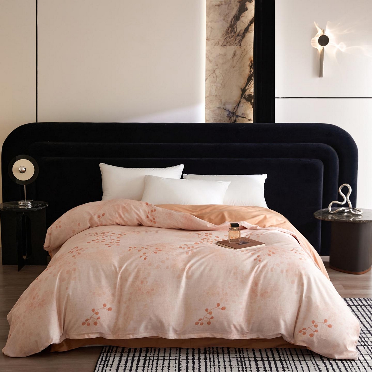 91家纺网 家纺一手货源 找家纺 （总）帅露家纺 2026新款全棉60支长绒棉数码印花四件套