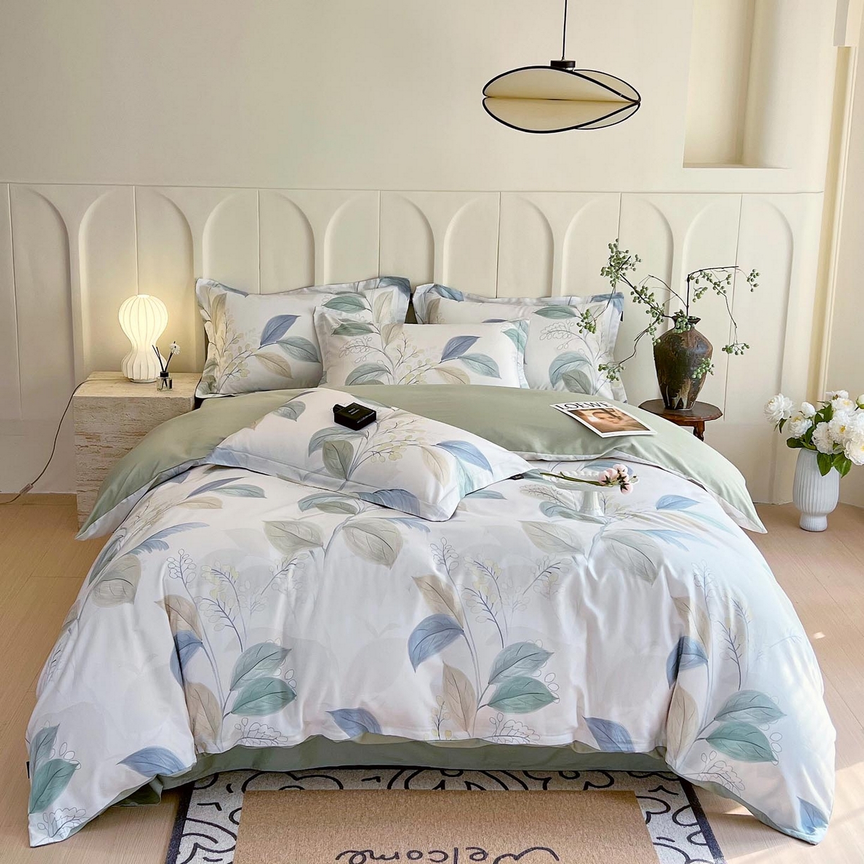 91家纺网 家纺一手货源 找家纺 （总）帅露家纺 2026新款全棉60支长绒棉数码印花四件套