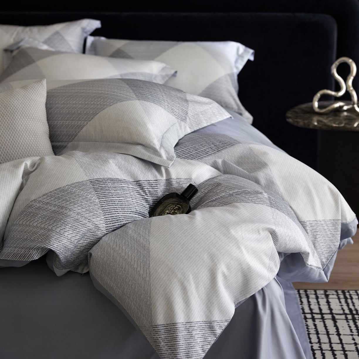 91家纺网 家纺一手货源 找家纺 帅露家纺 2026新款全棉60支长绒棉数码印花四件套 林川兰