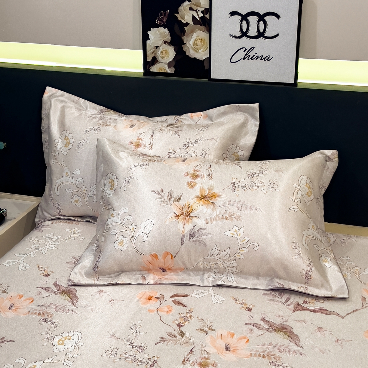 91家纺网 家纺一手货源 找家纺 梵克保罗 2026春夏新款凉感冰丝凉席床单款凉席三件套 夏简