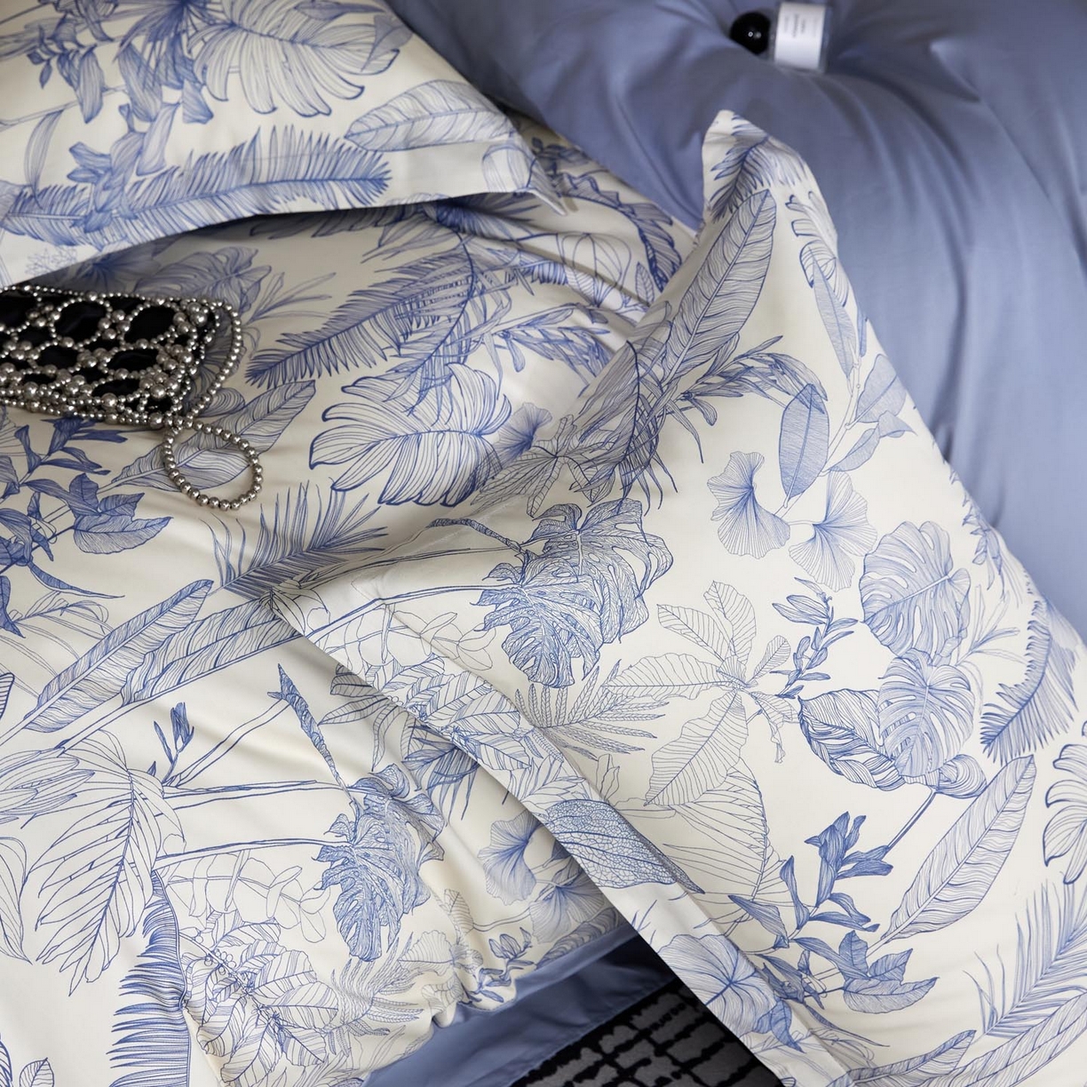 91家纺网 家纺一手货源 找家纺 帅露家纺 2026新款全棉60支长绒棉数码印花四件套 秘境