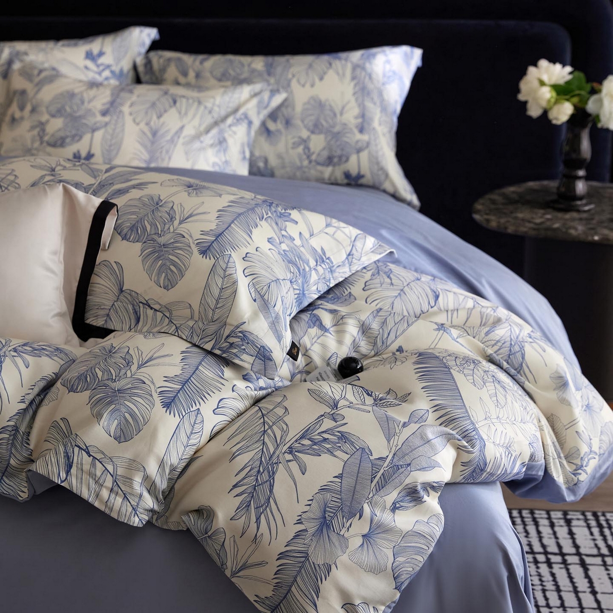 91家纺网 家纺一手货源 找家纺 帅露家纺 2026新款全棉60支长绒棉数码印花四件套 秘境