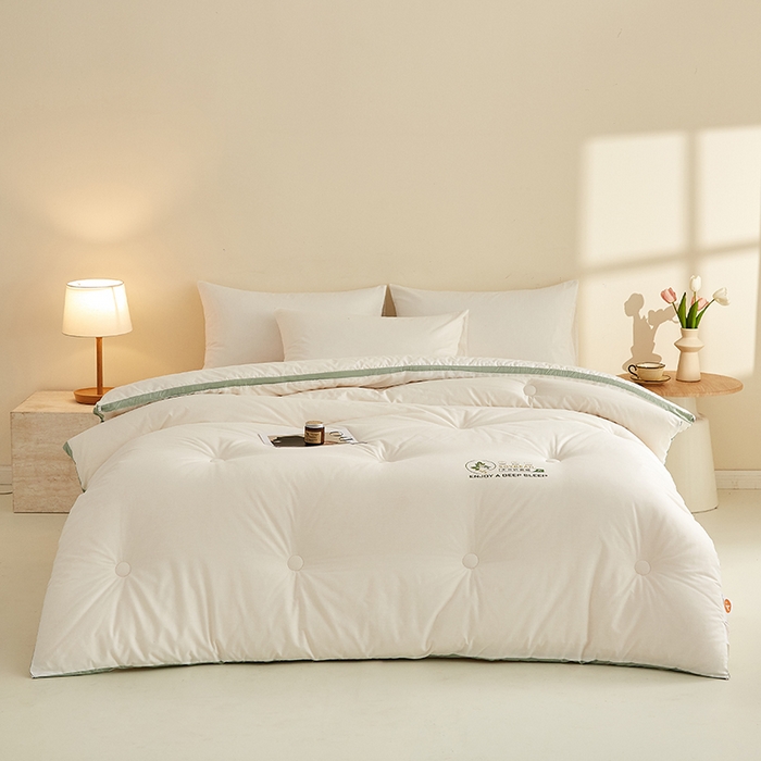 91家纺网 家纺一手货源 找家纺 （总）蓝冰家纺 2026春夏新款亲肤磨毛抗菌立体被大豆被被子被芯