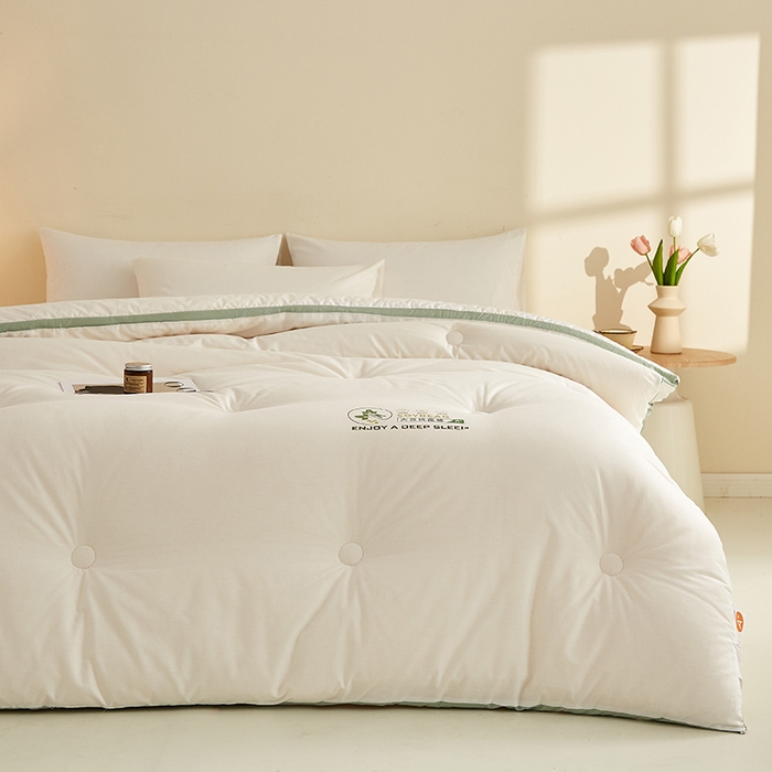 91家纺网 家纺一手货源 找家纺 （总）蓝冰家纺 2026春夏新款亲肤磨毛抗菌立体被大豆被被子被芯