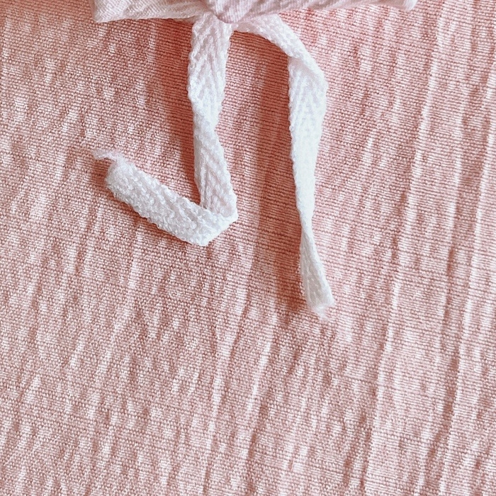 91家纺网 家纺一手货源 找家纺 朵朵家纺 2026新款高级感轻奢复古美拉德色系双层纱泡芙棉床品四件套加厚水洗双层纱软 粉红波点