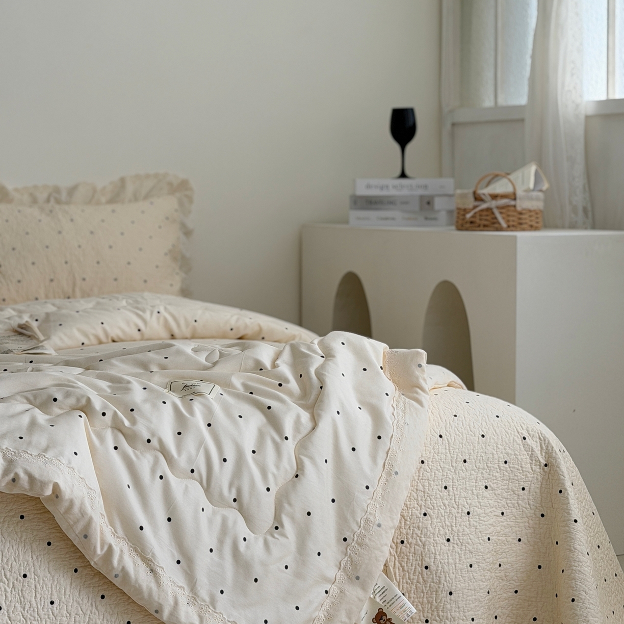 91家纺网 家纺一手货源 找家纺 （总）佰织鑫家居 2026春夏新款全棉纯棉法式床盖款夏被夏凉被空调被夏被四件套春秋被四件套