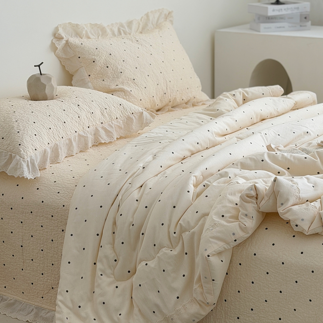 91家纺网 家纺一手货源 找家纺 （总）佰织鑫家居 2026春夏新款全棉纯棉法式床盖款夏被夏凉被空调被夏被四件套春秋被四件套