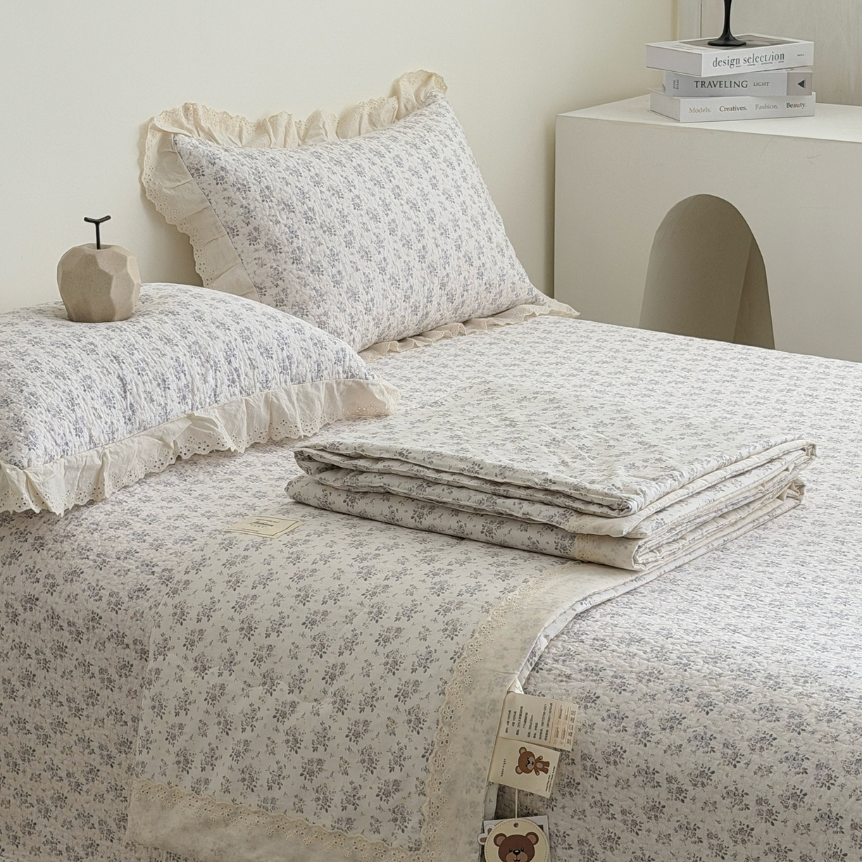 91家纺网 家纺一手货源 找家纺 佰织鑫家居 2026春夏新款全棉纯棉法式床盖款夏被夏凉被空调被夏被四件套春秋被四件套 紫遇