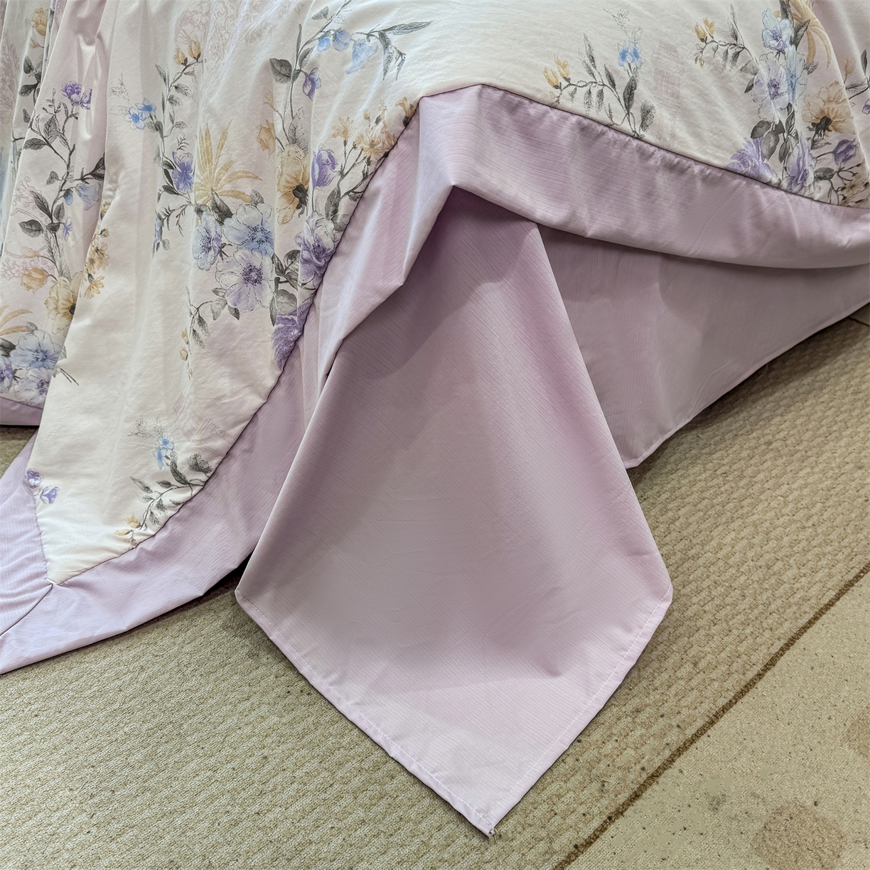 91家纺网 家纺一手货源 找家纺 （总）慕木家纺 2026新款A类印花慕丝棉凉感夏被夏凉被空调被四件套