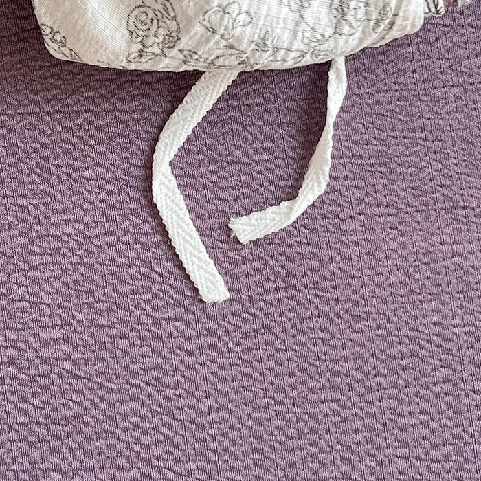 91家纺网 家纺一手货源 找家纺 朵朵家纺 2026新款高级感轻奢复古美拉德色系双层纱泡芙棉床品四件套加厚水洗双层纱软 春风拂梦