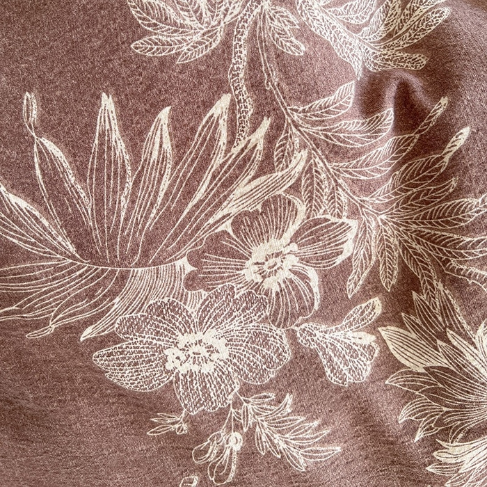 91家纺网 家纺一手货源 找家纺 朵朵家纺 2026新款高级感轻奢复古美拉德色系双层纱泡芙棉床品四件套加厚水洗双层纱软 晚棠