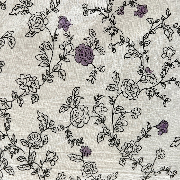 91家纺网 家纺一手货源 找家纺 朵朵家纺 2026新款高级感轻奢复古美拉德色系双层纱泡芙棉床品四件套加厚水洗双层纱软 春风拂梦