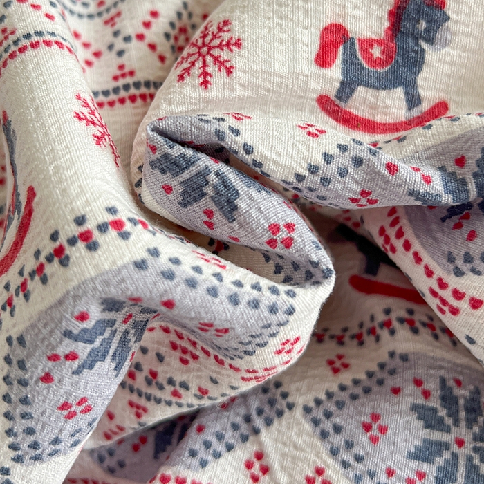 91家纺网 家纺一手货源 找家纺 （总）朵朵家纺 2026新款高级感轻奢复古美拉德色系双层纱泡芙棉床品四件套加厚水洗双层纱软