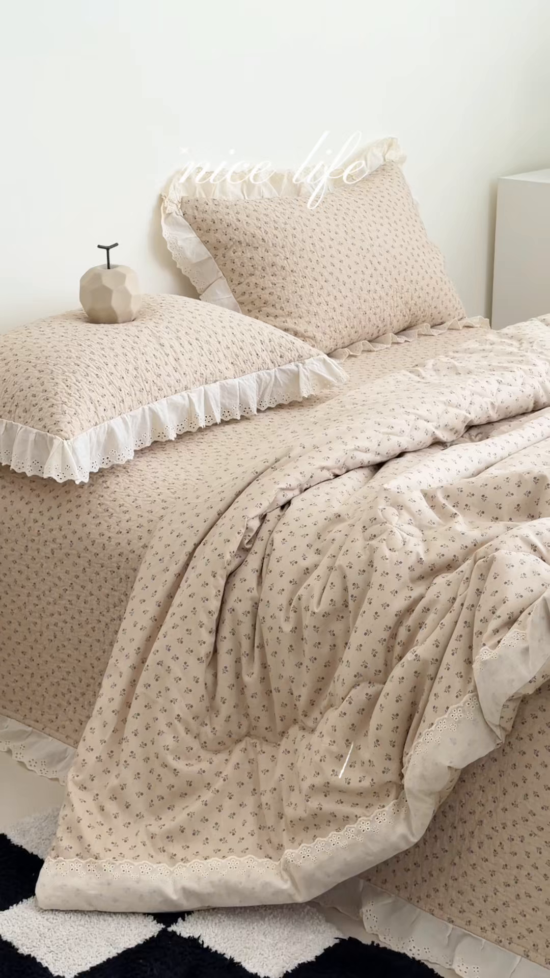 91家纺网 家纺一手货源 找家纺 佰织鑫家居 2026春夏新款全棉纯棉法式床盖款夏被夏凉被空调被夏被四件套春秋被四件套 美拉德