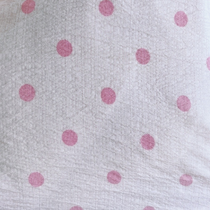 91家纺网 家纺一手货源 找家纺 朵朵家纺 2026新款高级感轻奢复古美拉德色系双层纱泡芙棉床品四件套加厚水洗双层纱软 粉红波点