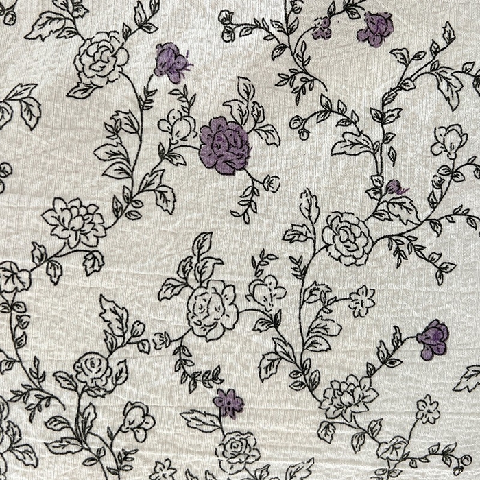 91家纺网 家纺一手货源 找家纺 朵朵家纺 2026新款高级感轻奢复古美拉德色系双层纱泡芙棉床品四件套加厚水洗双层纱软 春风拂梦